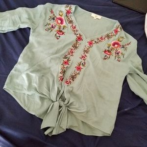 Floral Entro Blouse
